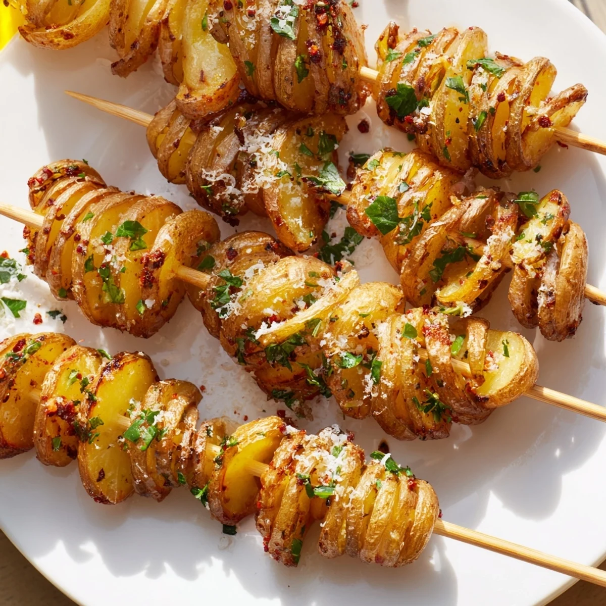 Air-Fryer Tornado Potatoes
