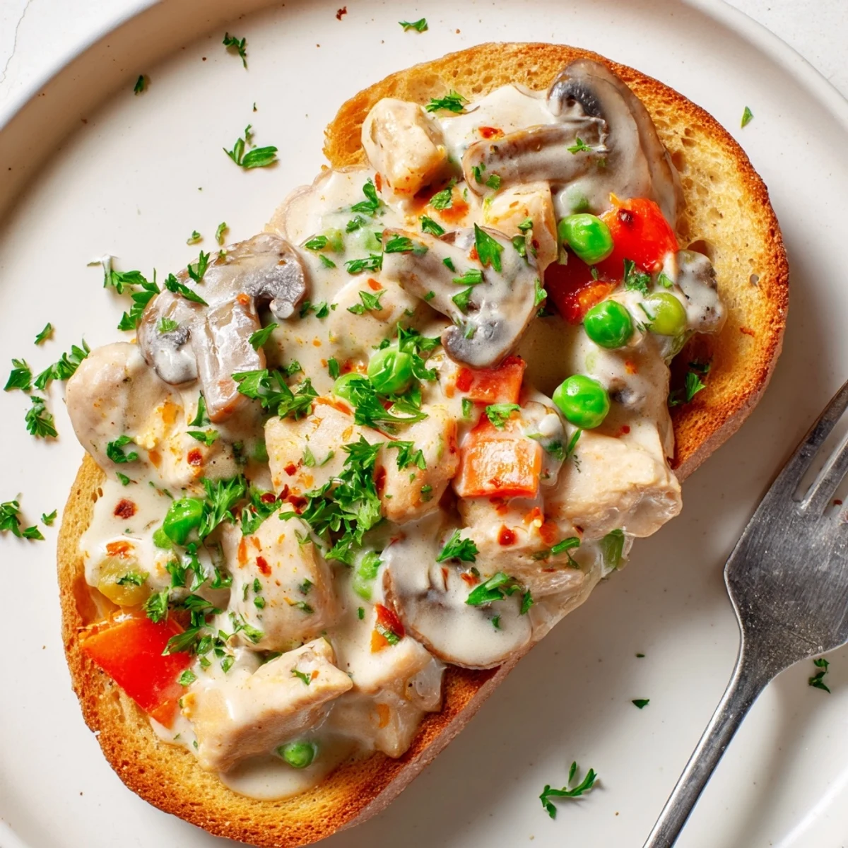Creamy Chicken with Mushrooms