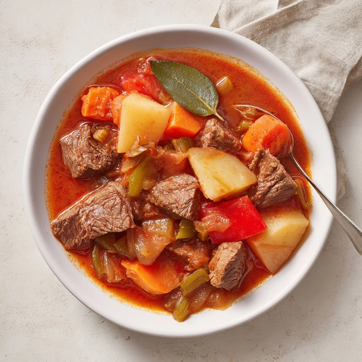 Smoked Paprika Garlic Beef