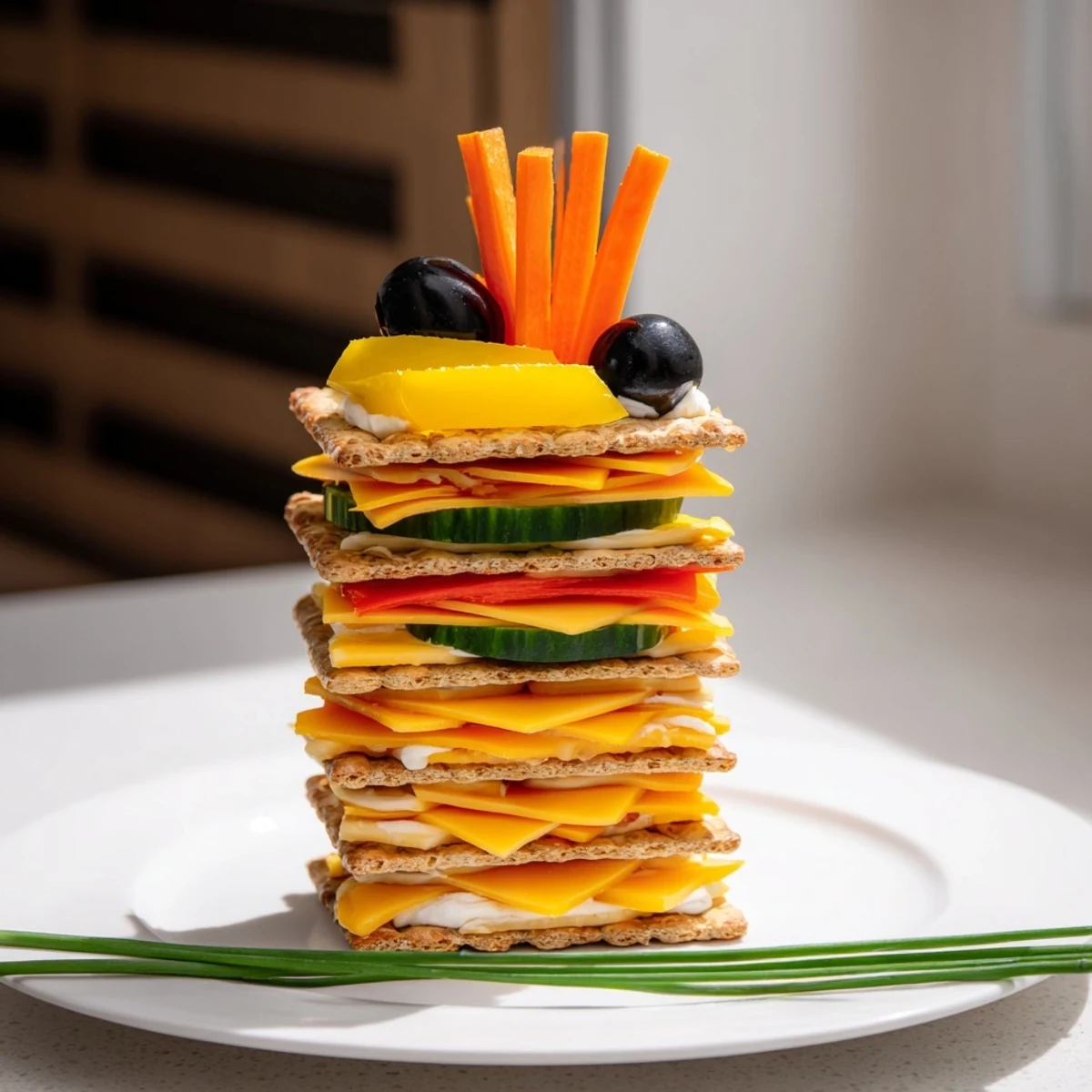 Giraffe Tall Cracker Stack