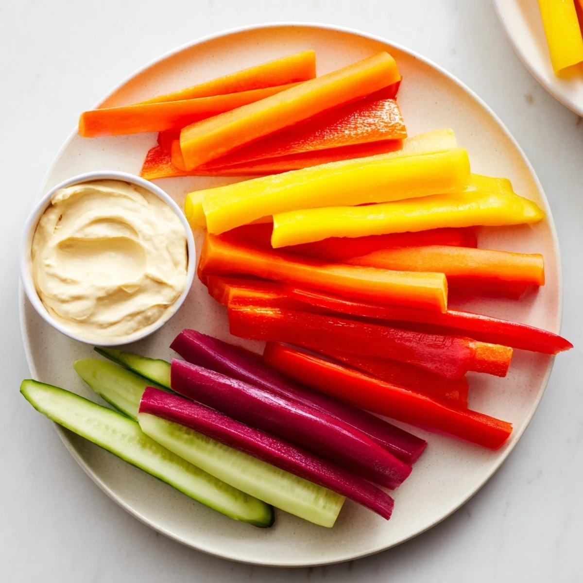 Rainbow Arch Veggie Sticks