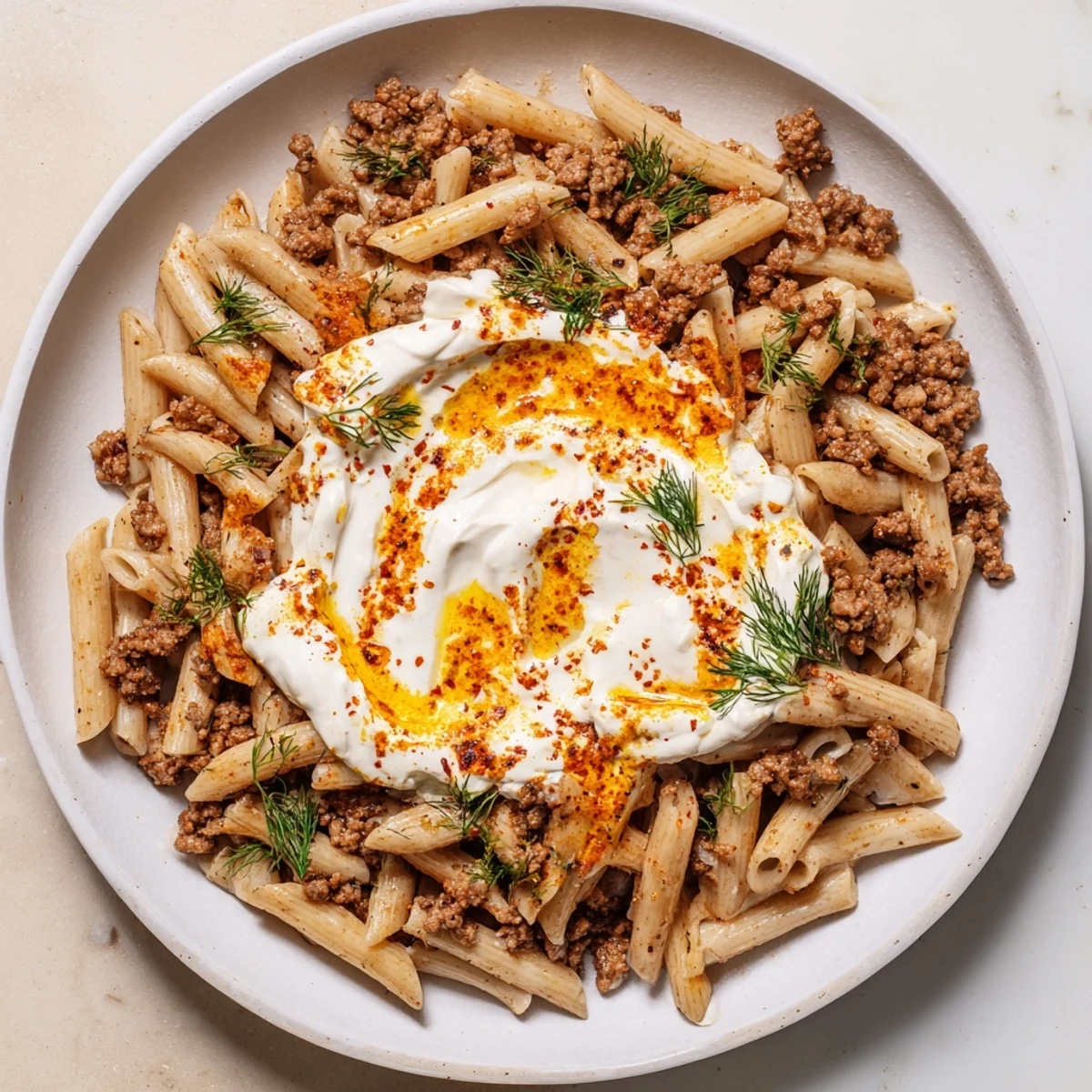 Turkish Pasta Ground Turkey