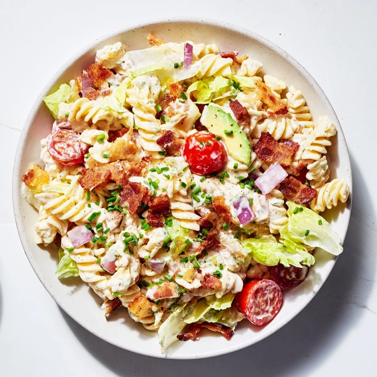 Imagine a refreshing BLT Pasta Salad, a delicious mix of textures and flavors, perfect for a summer lunch.