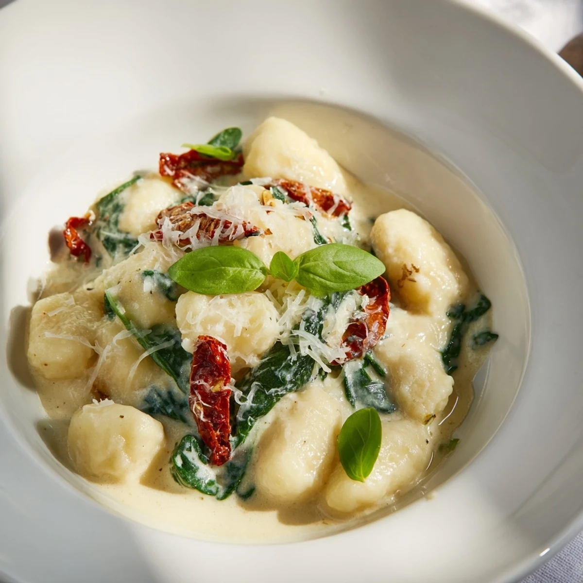 Creamy Tuscan Gnocchi Dish