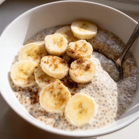 Overnight Chia Banana Pudding