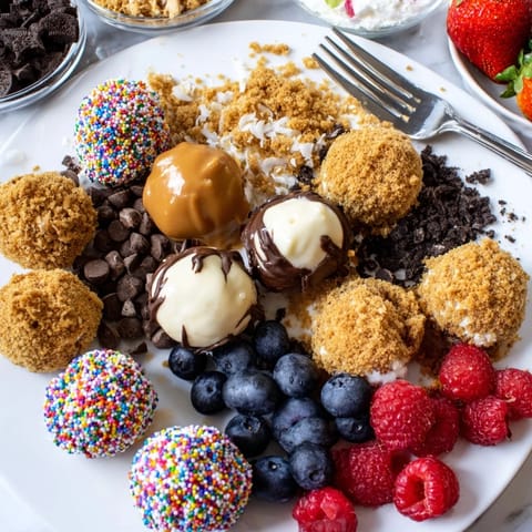 Deconstructed Dessert Board Cheesecake