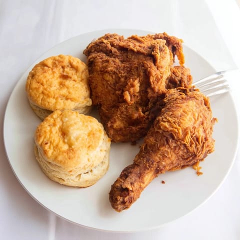Southern Fried Chicken Biscuits