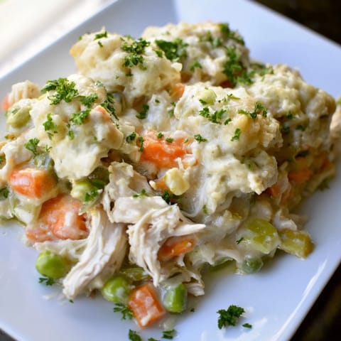 Chicken Dumplings Casserole