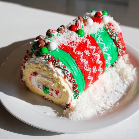 Ugly Sweater Holiday Cake