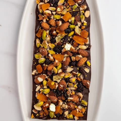 Dubai chocolate bark treat