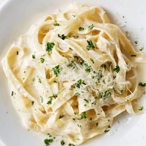 Pasta Alfredo Cottage Hack