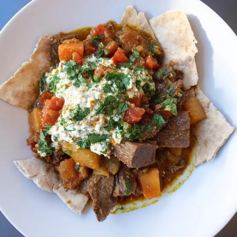 Hearty Yemeni Saltah Stew