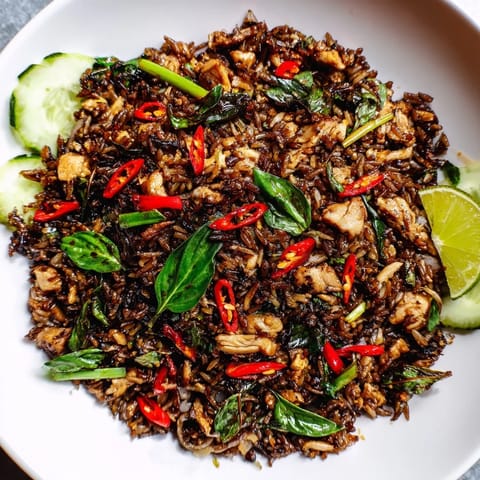 Thai Basil Chicken Fried