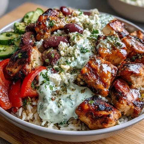 Light Greek Chicken Souvlaki