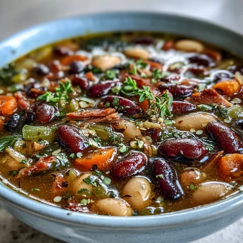 15-Bean Soup Smoky Ham