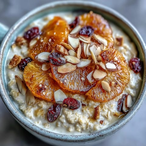 Candied Orange Oatmeal Cranberries