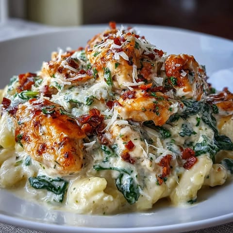 Lemon Orzo with Chicken and Spinach: Creamy, zesty one-pan dinner with tender chicken, fresh spinach, and bright lemon flavor.