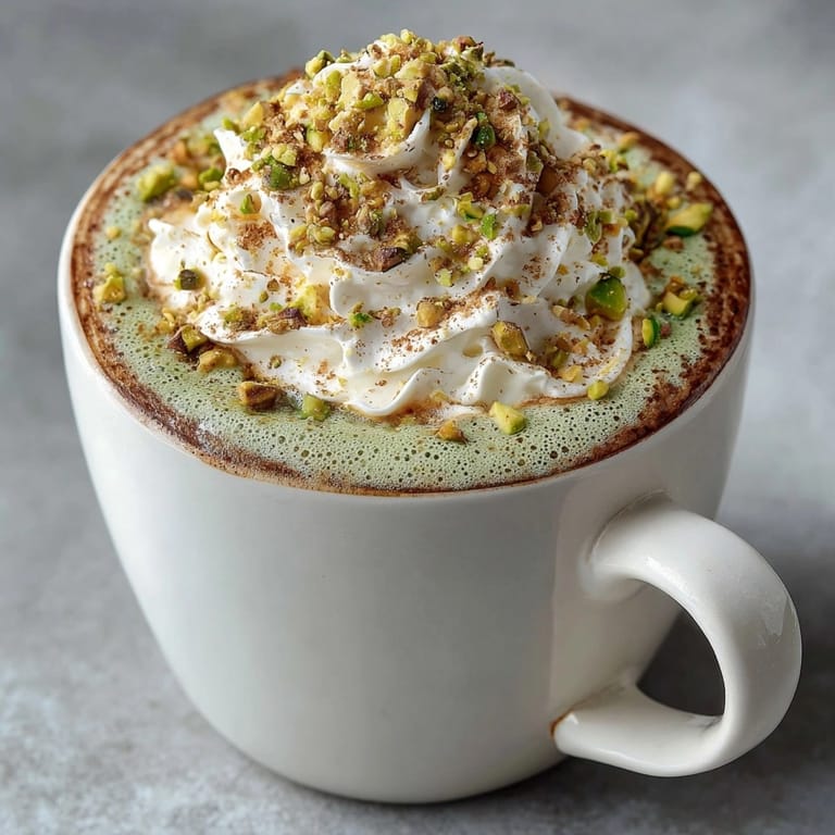 Homemade Pistachio Coffee recipe, easy to make, offering a delicious and comforting coffee flavor.