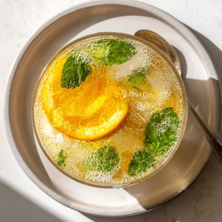 Light and tangy Probiotic Soda Mocktail served in glasses, perfect for summer gatherings.