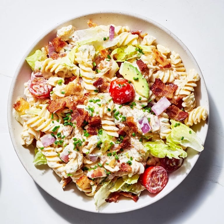 Imagine a refreshing BLT Pasta Salad, a delicious mix of textures and flavors, perfect for a summer lunch.