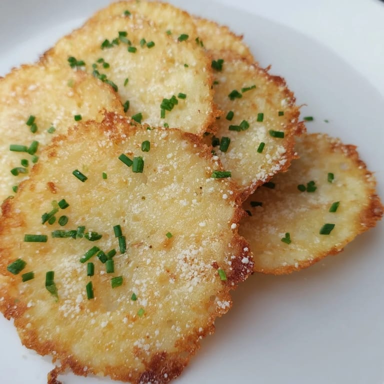 Savory cottage cheese chips, perfectly baked to a satisfying crunch, ideal for a gluten-free meal.