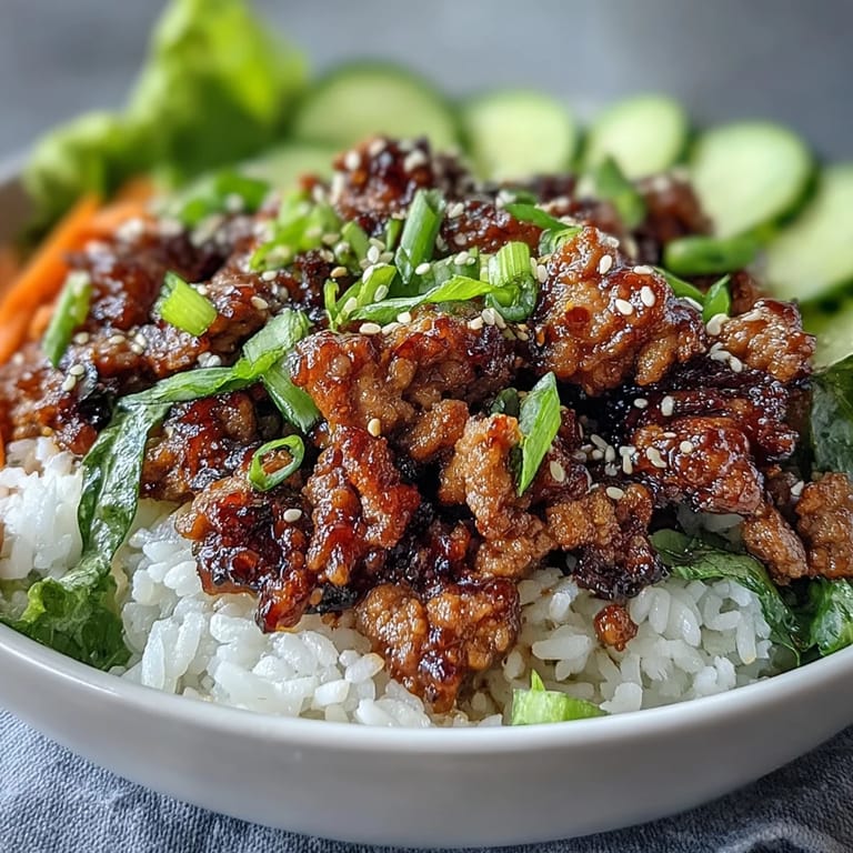 Ground turkey in spicy sesame sauce piled high in lettuce cups topped with crunchy carrots and fresh cilantro.
