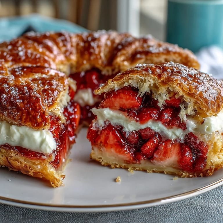 Juicy strawberries and creamy frangipane baked in a crisp, free-form pastry crust—perfect spring or summer dessert.
